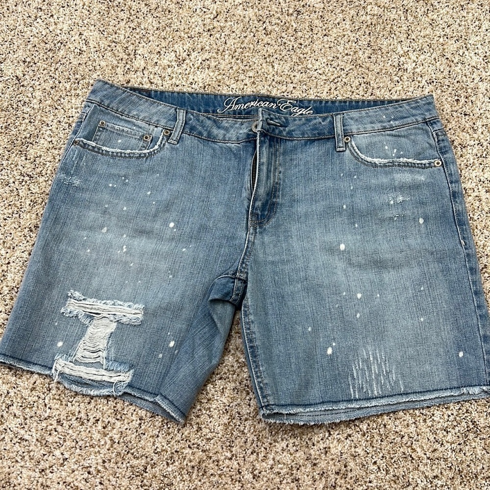 AE American Eagle 100% Cotton Jean Shorts Size 14